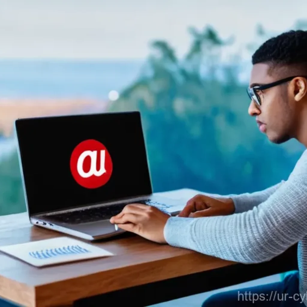 사이버 보안 인식 교육에서의 실제 시나리오 적용 - **Prompt Title: The Suspicious Email**
    **Description:** A mid-shot of a young adult (gender-neut...